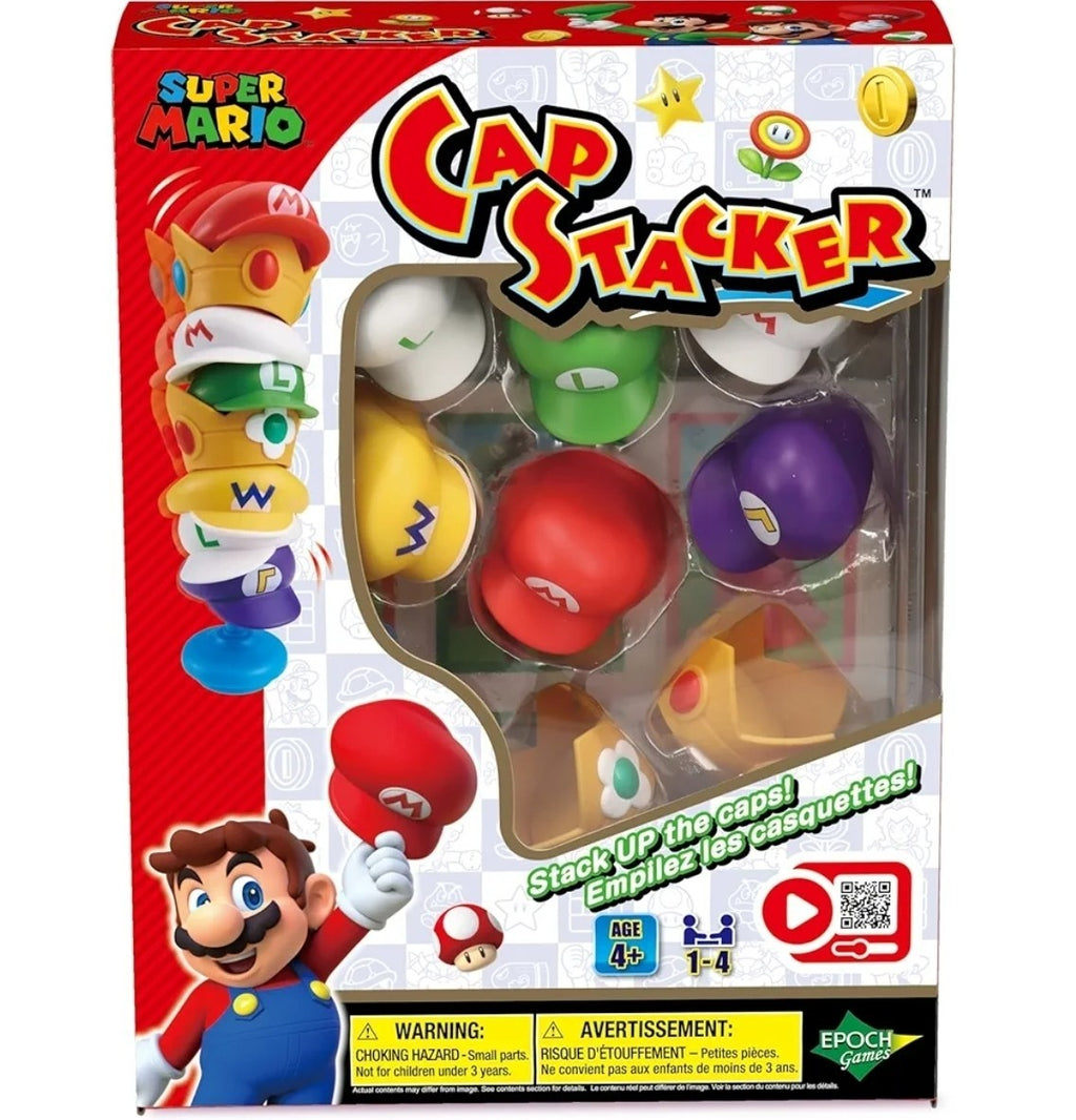 Epoch Everlasting Play Super Mario Cap Tower Balancing Game Toy New Sealed Game