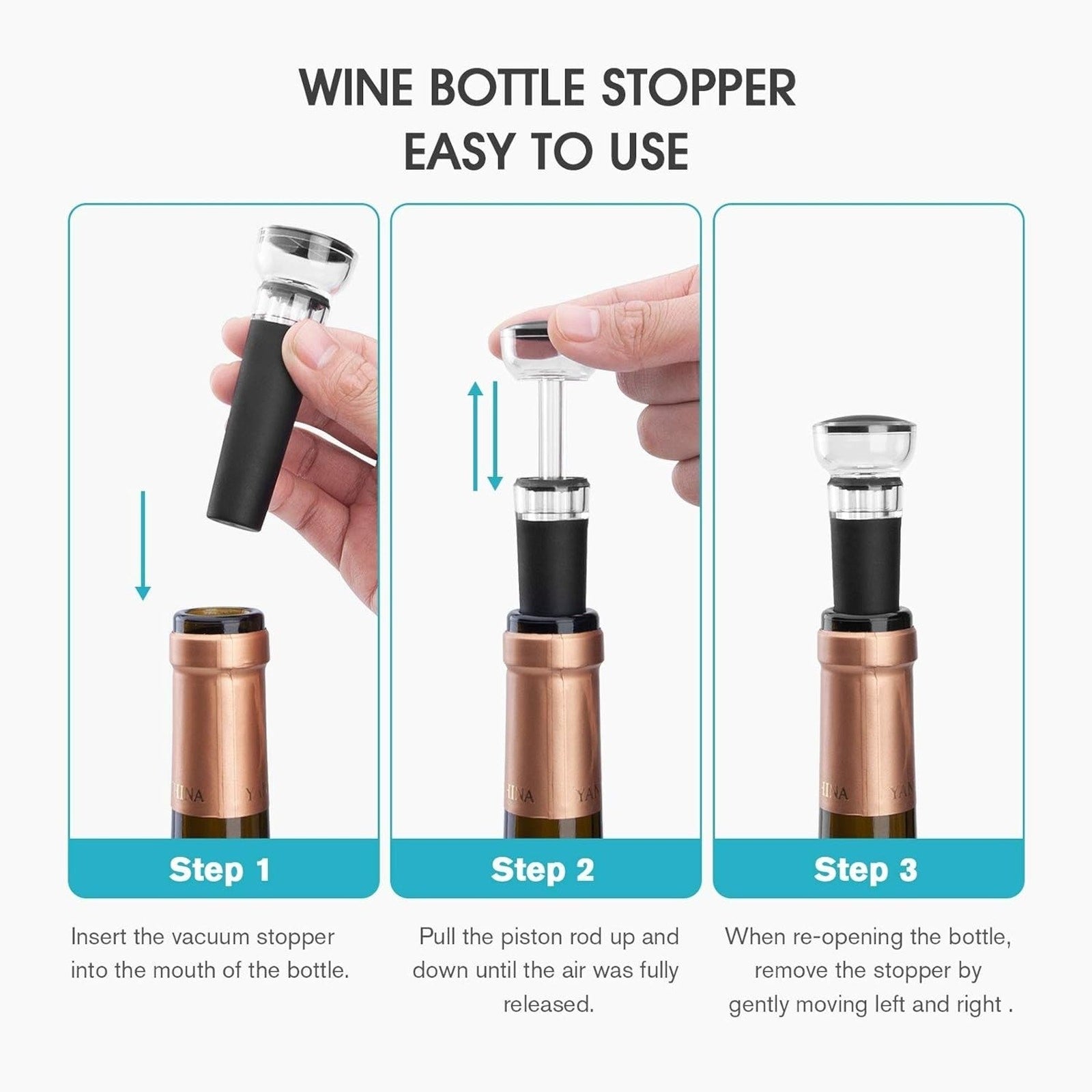 Vatalley Wine Stopper Set of 2