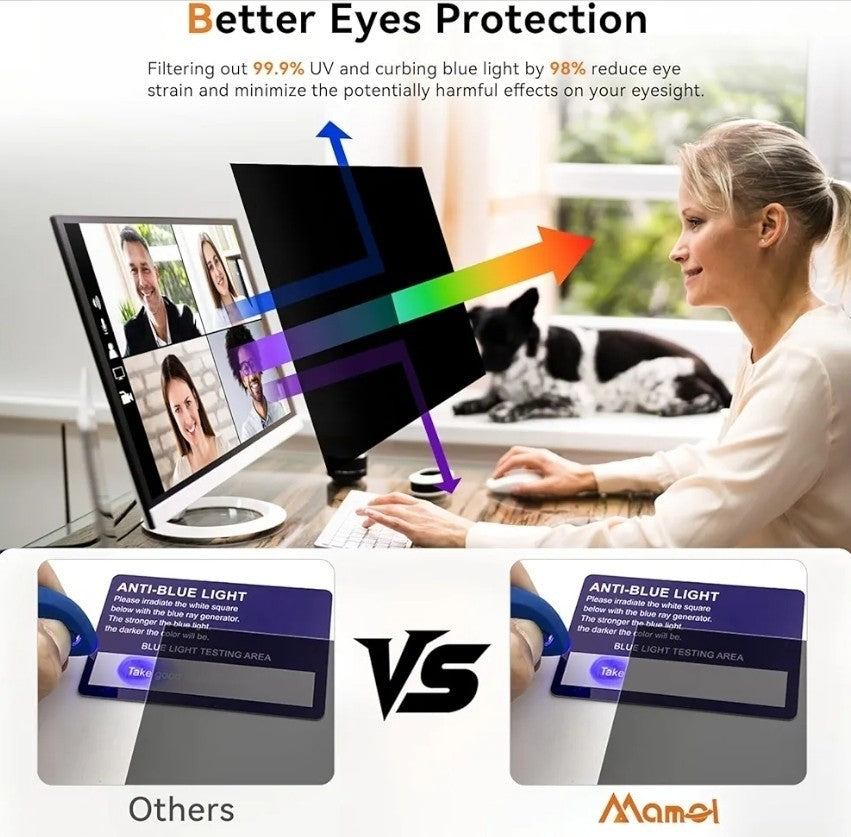 34 Inch Curved Computer Privacy Screen Filter for 21:9 Aspect Ratio Widescree...