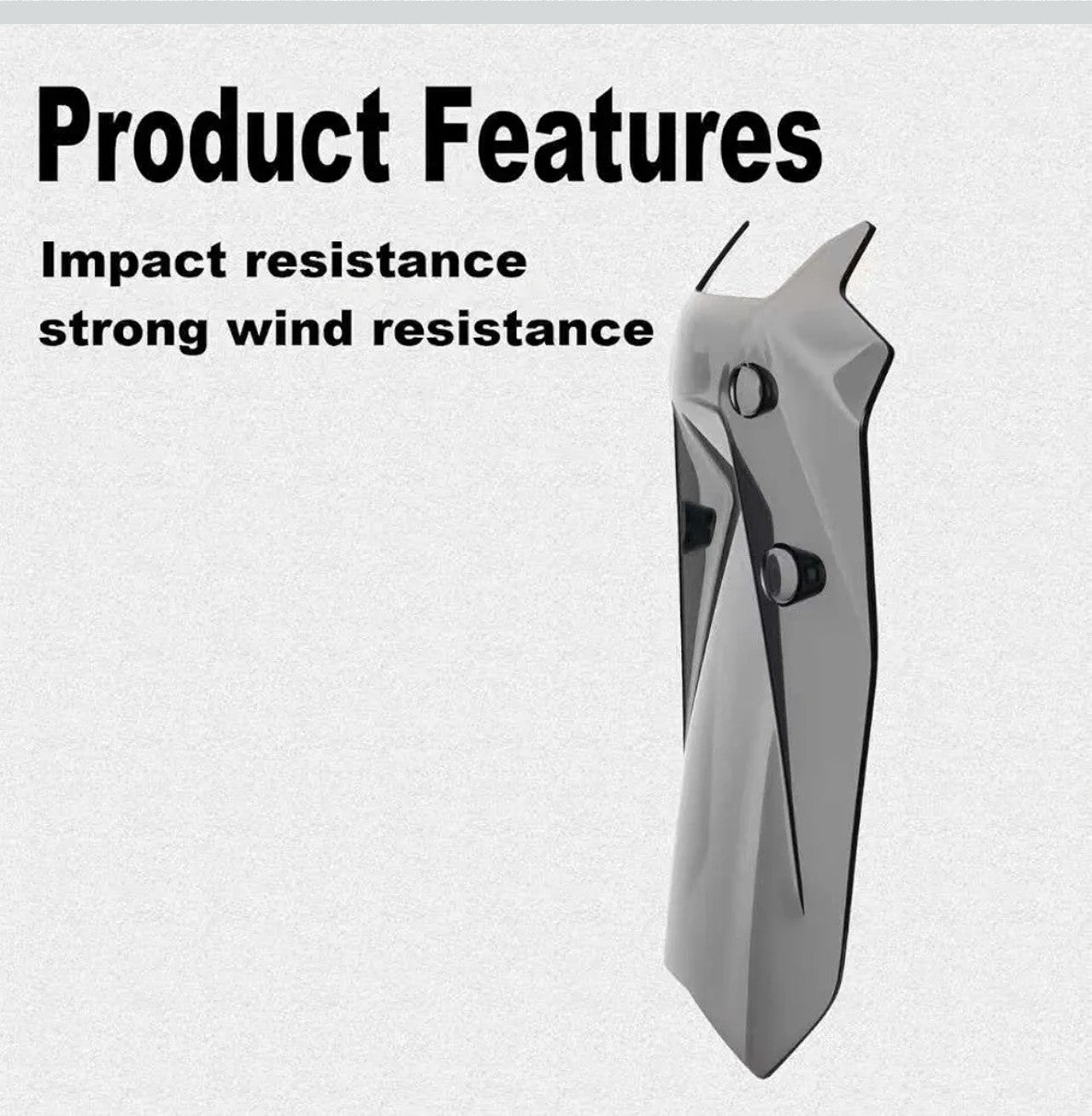 WindScreen Windshield Screen Deflector For BMW R1300GS Adventure 2023 2024