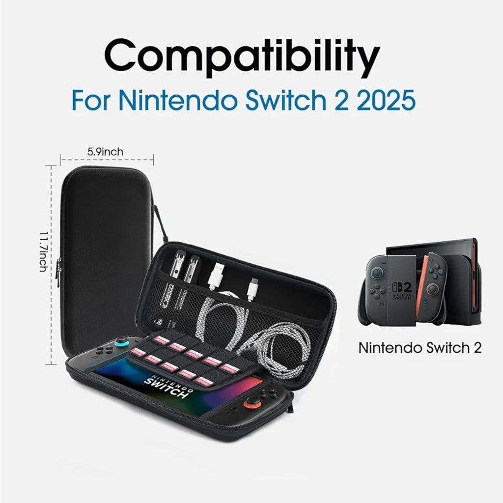 Hard Shell Travel Bag Cover Portable Carrying Case for Nintendo Switch 2 2025