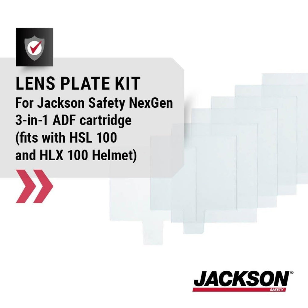Jackson Safety SureWerx 22606 5x2 Clear Lens Kit for Nexgen ADF 3-in-1 Helmet