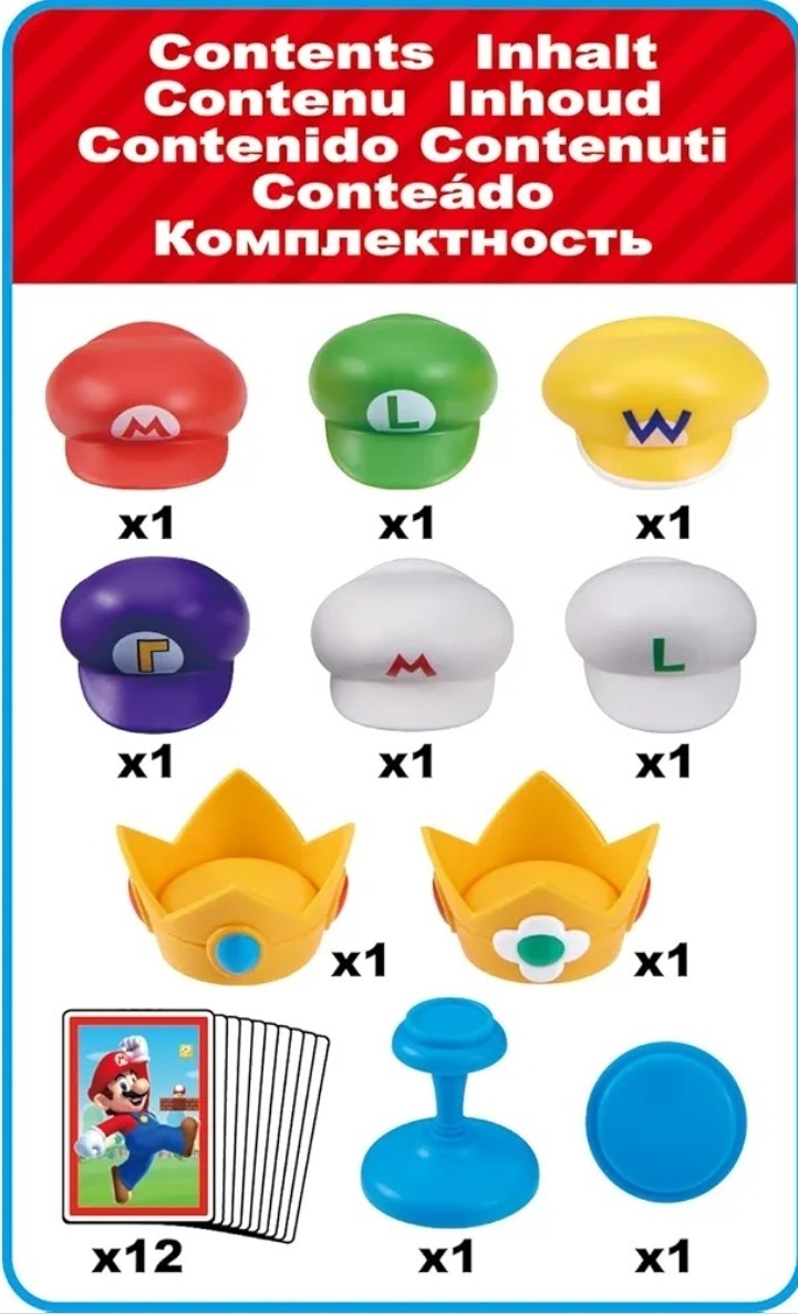 Epoch Everlasting Play Super Mario Cap Tower Balancing Game Toy New Sealed Game