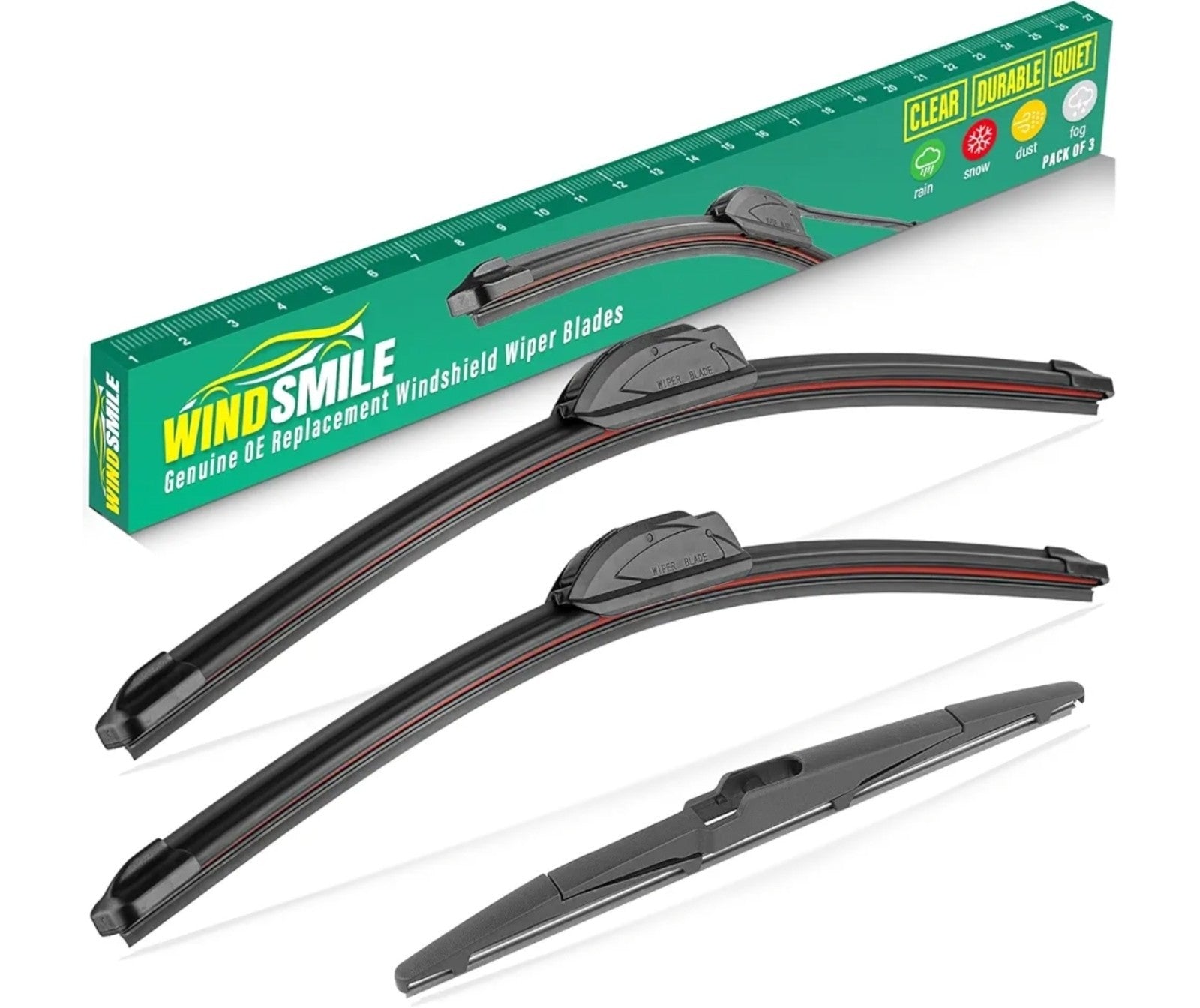 24" 18" 11" Windshield Wiper Blades Replacement for Kia Seltos 2021 2022 2023...