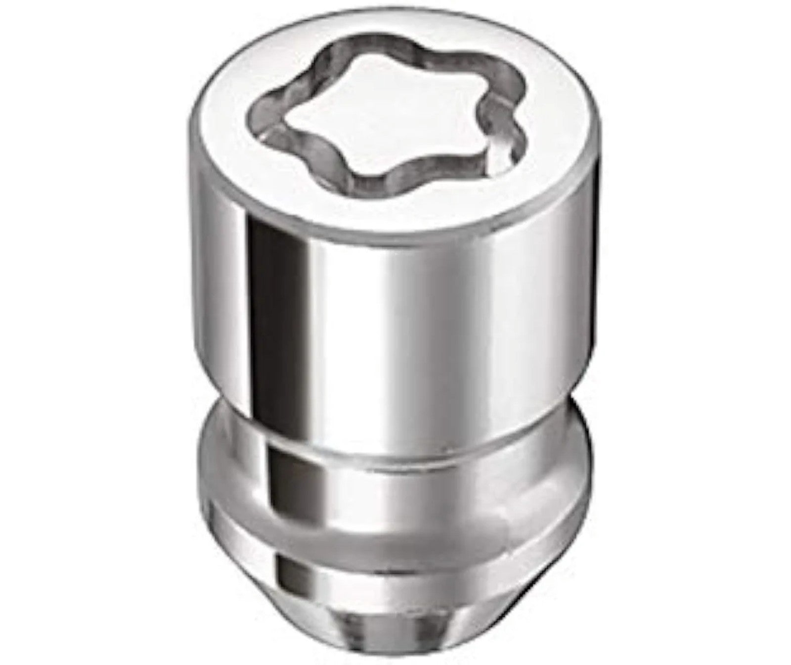 McGard 24157 Chrome Wheel Lock Set Cone Seat M12x1.5 Thread 13/16 Key Hex