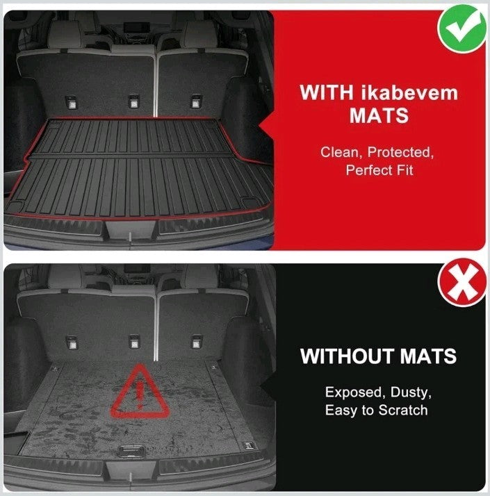 Rear Trunk Cargo Mat Liner For Acura RDX 2019-2026 All Weather