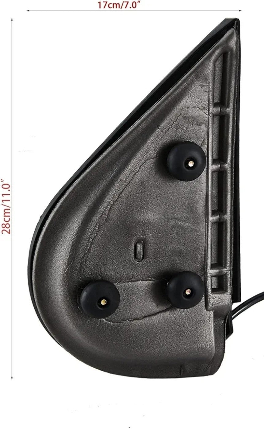 Right Side Power Heated Manual Fold Rearview Mirror for Chevy Silverado 2007-13