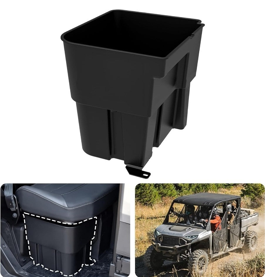 20.5L Underseat Storage Bin for Polaris Ranger XD 1500 2024-2025 Accessories,