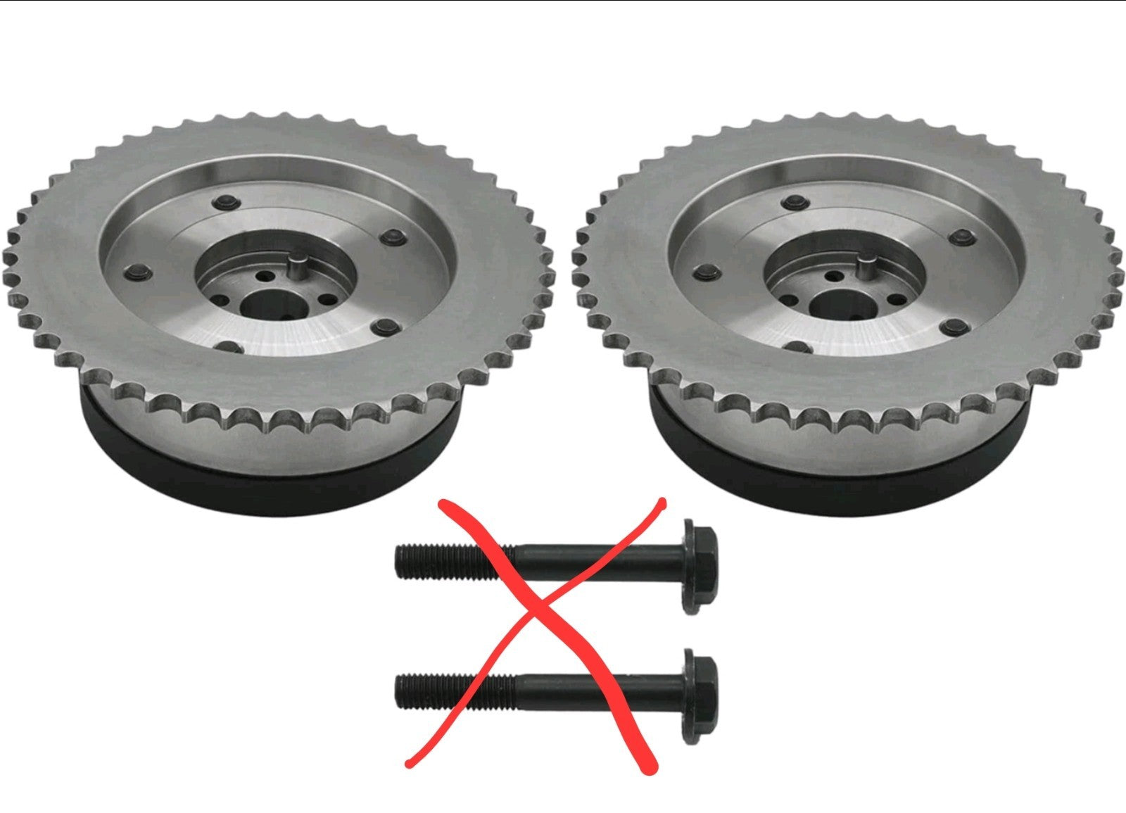 12621505 Sprocket Camshaft Phaser Gear For Buick Lacrosse GMC Terrain 2.4L