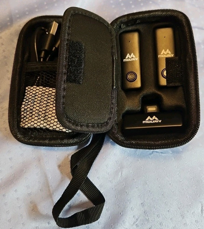 MOURIV 2.4GHz Wireless Microphone MiniMic for IOS
