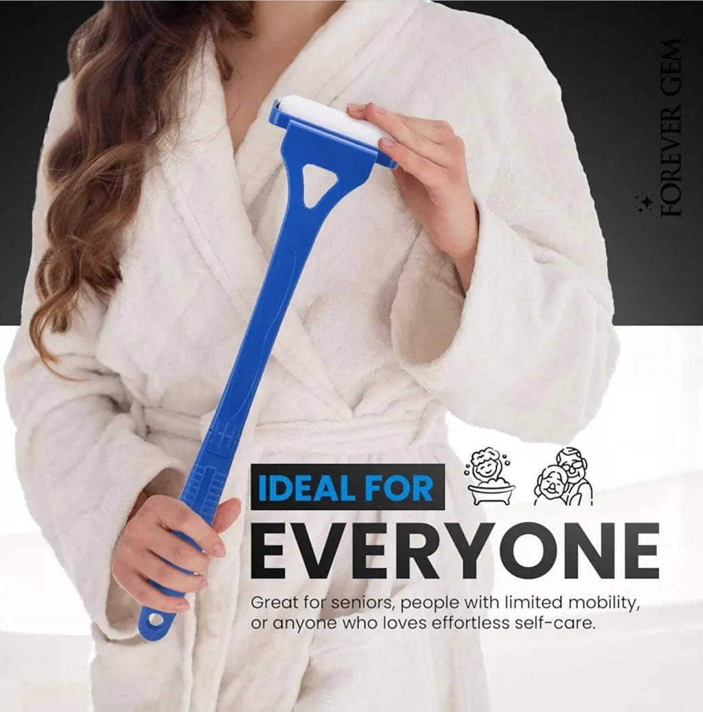 Long Handle Lotion Applicator Flexible Cream Spreader for Back & Body Applicatio