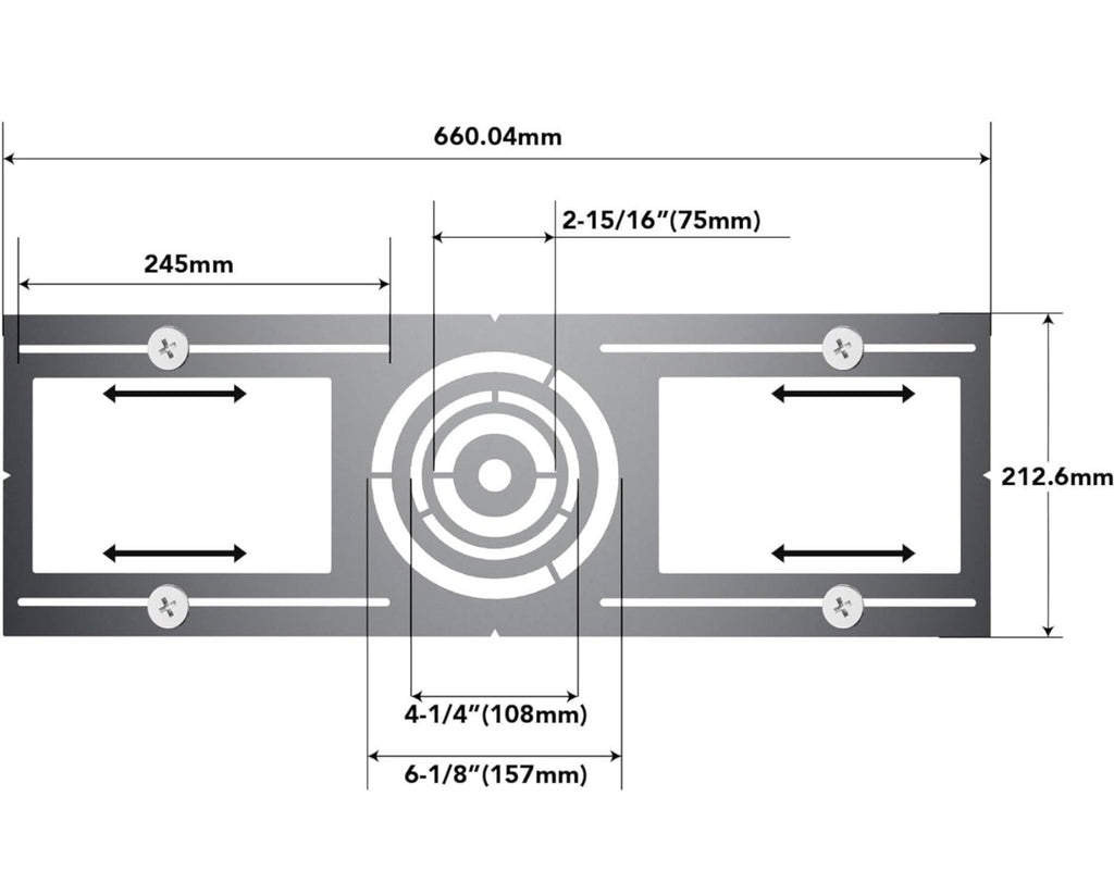 48 Pack Construction Mounting Plate for 3/4/6 inch LED Downlight,Slim Steel LED