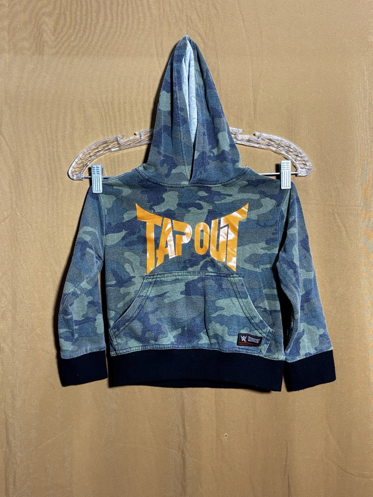 Tapout WWE Camouflage Youth Small Size 4 Hoodie With Pockets