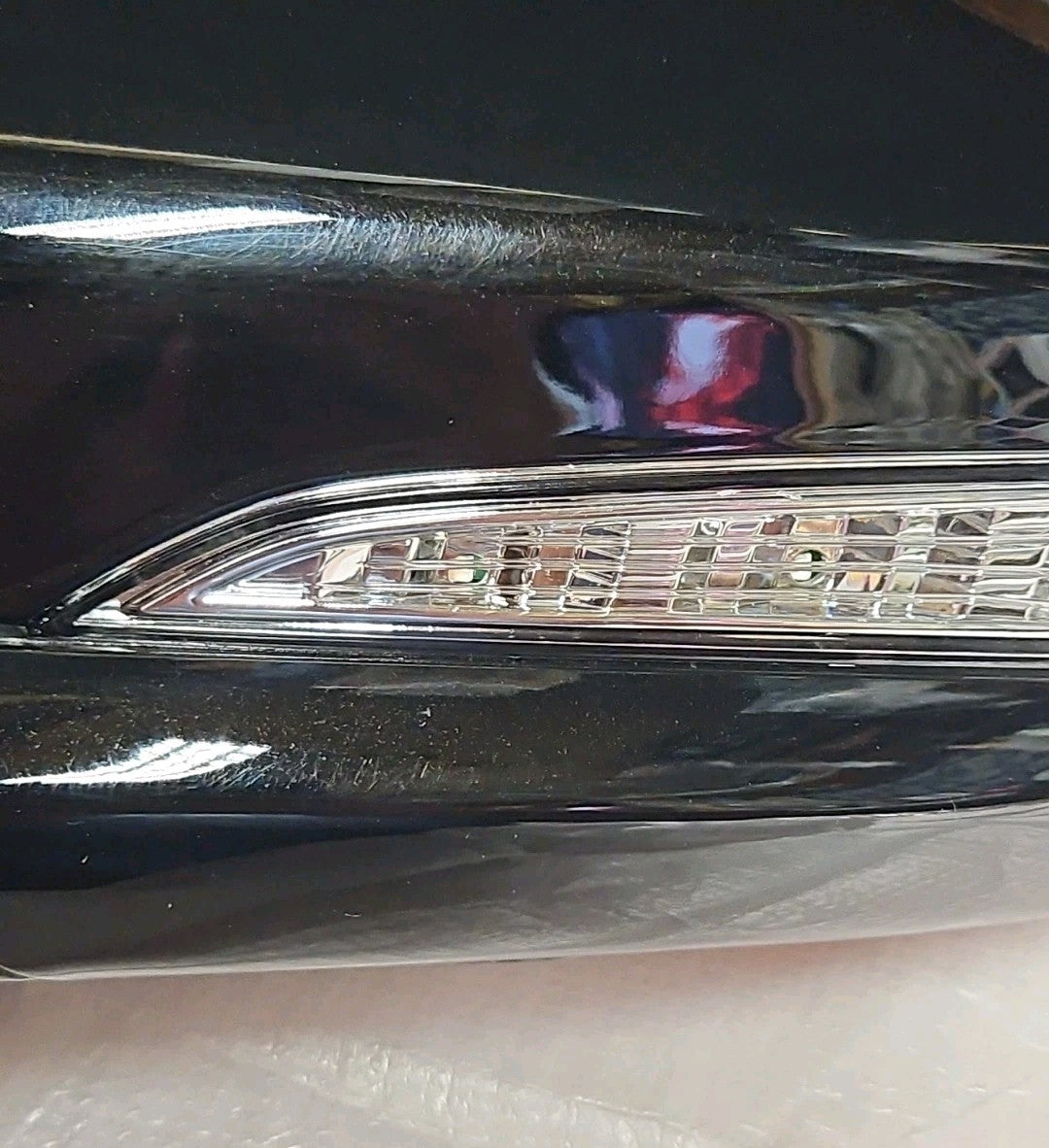 Left Driver Side Black 7 Pin Mirror for 2013 2014 2015 2016 Ford Fusion Sedan S