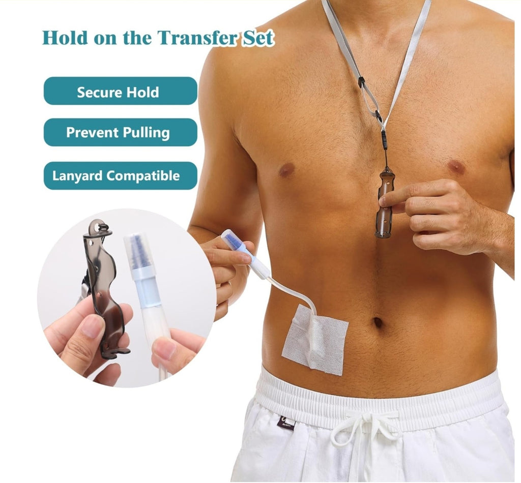 PD Catheter Necklace & Lanyard, Peritoneal Dialysis Transfer Set Baxter 5C4482