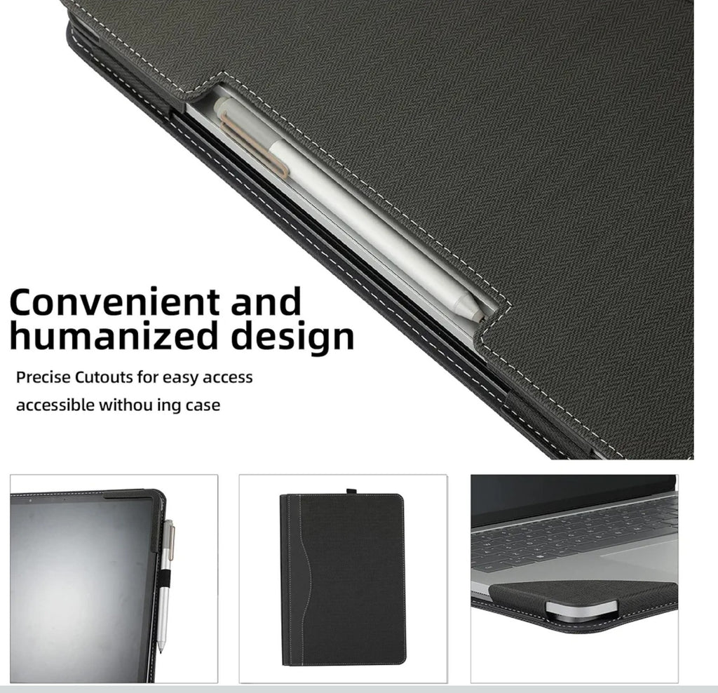 For Microsoft Surface Laptop Studio 2/1 Luxury PU Leather Protective Case Cover
