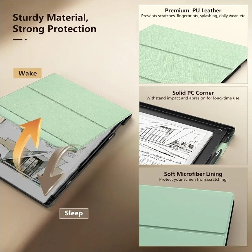 Trifold Case for Remarkable Paper Pro 11.8 inch 2024 Released Slim Stand Cover