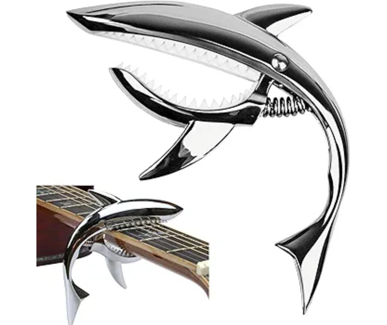 Shark Guitar Capo Pretty Cool Capo for Electric Acoustic Classical Guitar