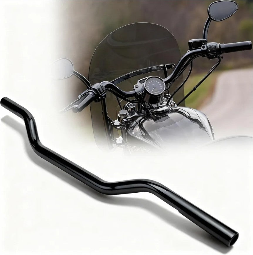 2.7" Rise 1" Clamp Drag Bars Handlebars for Harley 2010-later XL883L XL1200C XL1