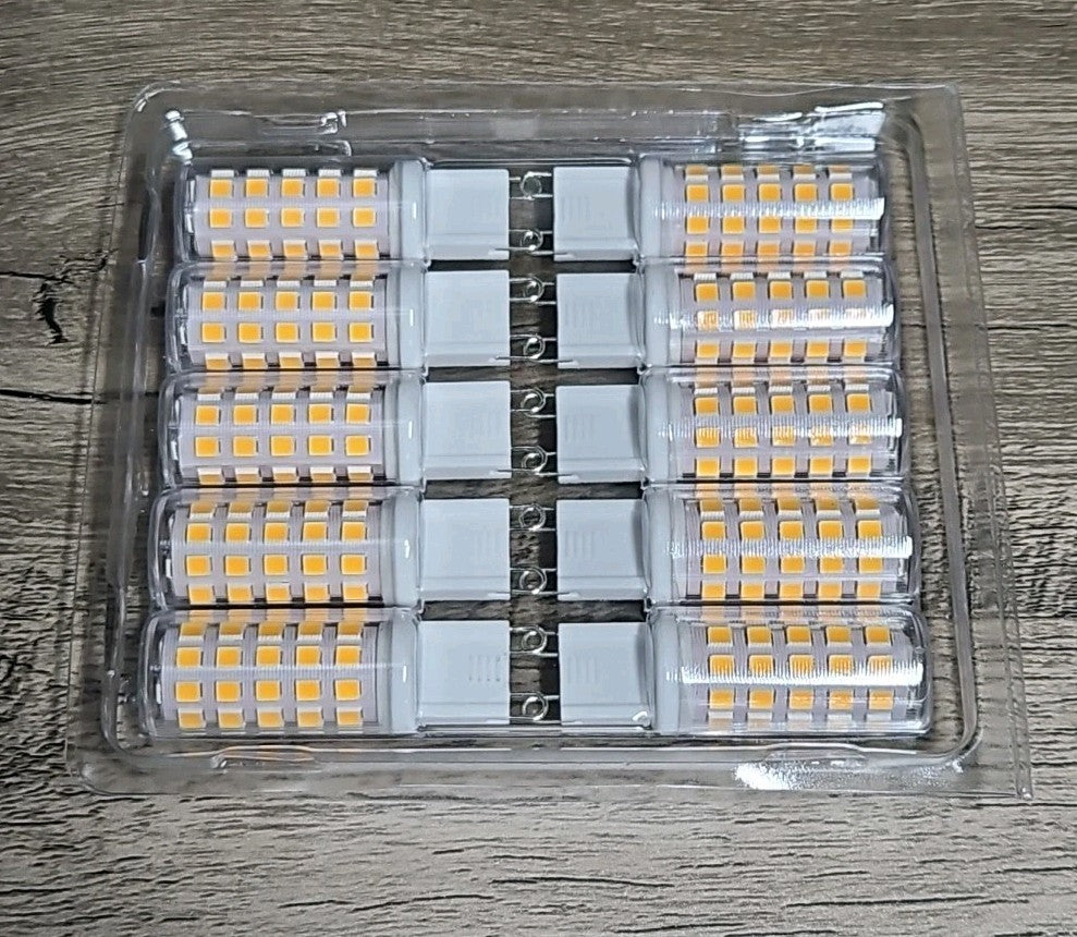 G9 Led Bulbs 5W Replace 50 Watt 60 Watt Halogen Equivalent,2700K Soft Warm 10 Pc
