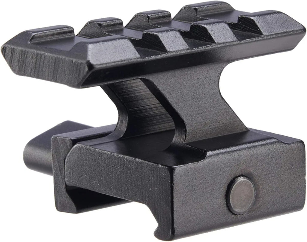 3 Slot Tactical Rail Base QD Mount Lockdown Riser 20mm Picatinny Adapter