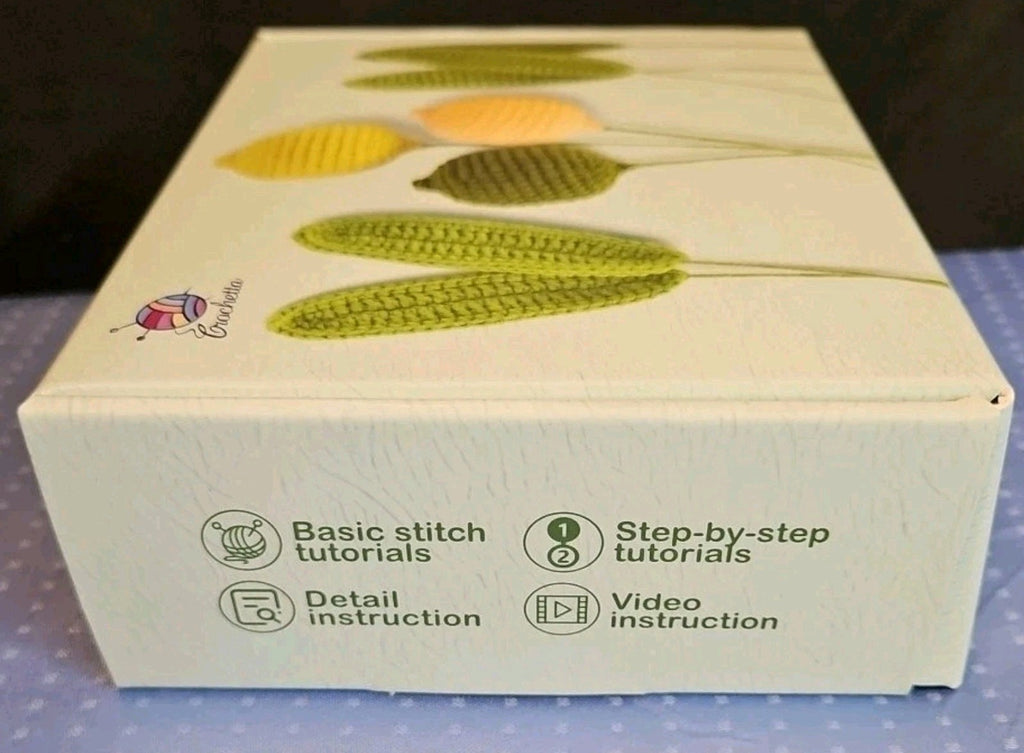 Crochetta Crochet Kit Lemon Corn Craft DIY Set Arts & Crafts Project