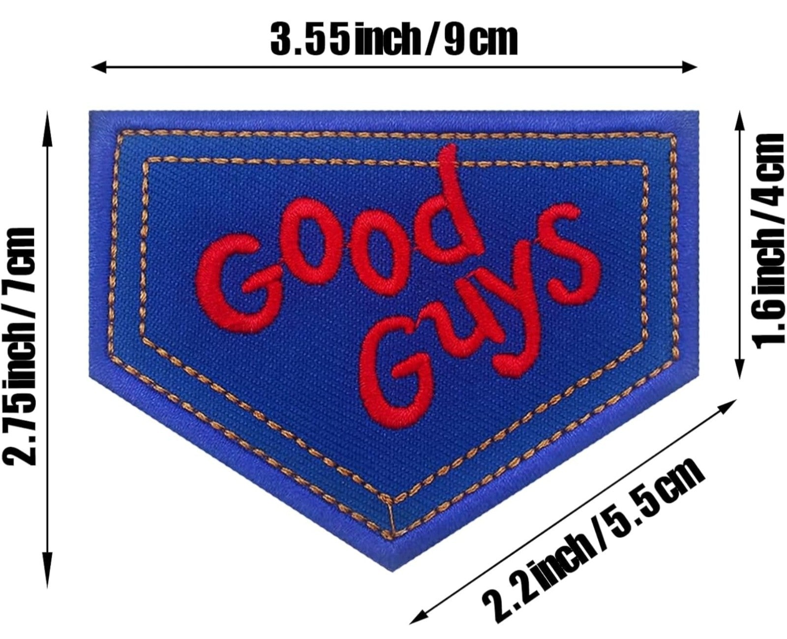 Good Guys Patch - Halloween costume Patch - Chucky Cosplay New Fast Shipping