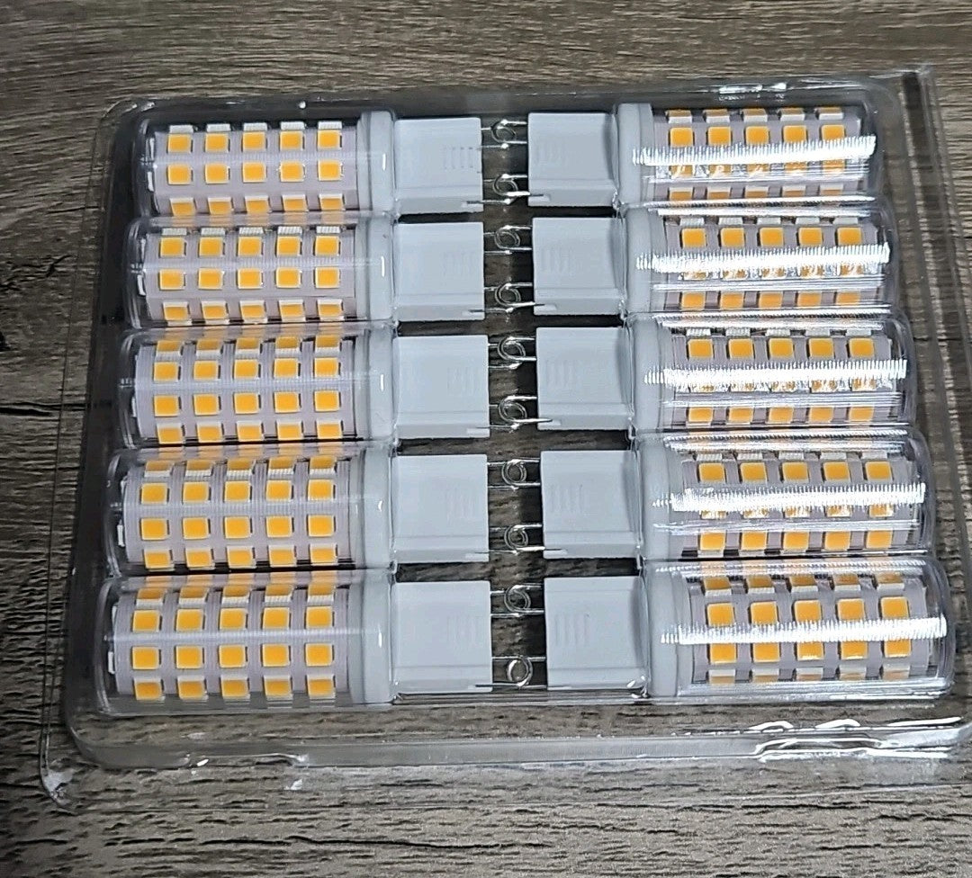 G9 Led Bulbs 5W Replace 50 Watt 60 Watt Halogen Equivalent,2700K Soft Warm 10 Pc