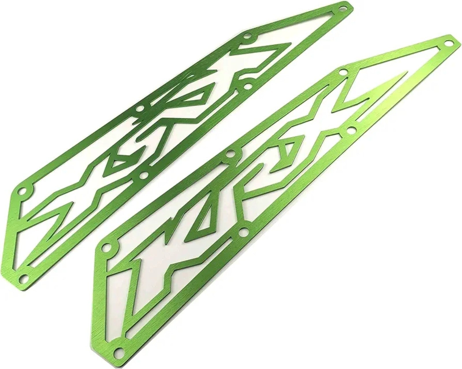 Kawasaki KRX 1000 Frog Skin Air intake Covers Anodized Aluminum Green High Quali