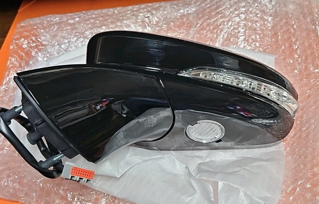 Left Driver Side Black 7 Pin Mirror for 2013 2014 2015 2016 Ford Fusion Sedan S