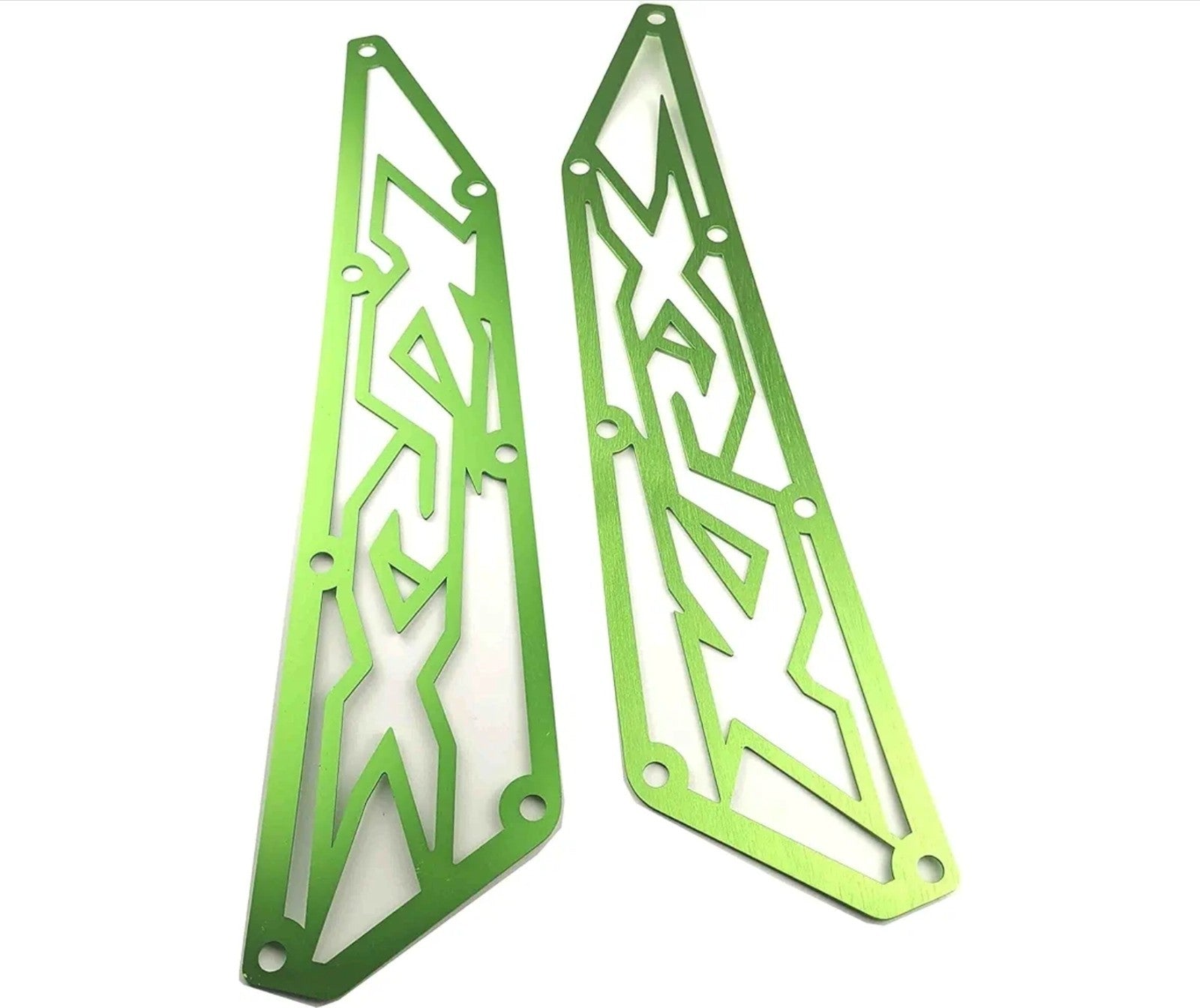 Kawasaki KRX 1000 Frog Skin Air intake Covers Anodized Aluminum Green High Quali