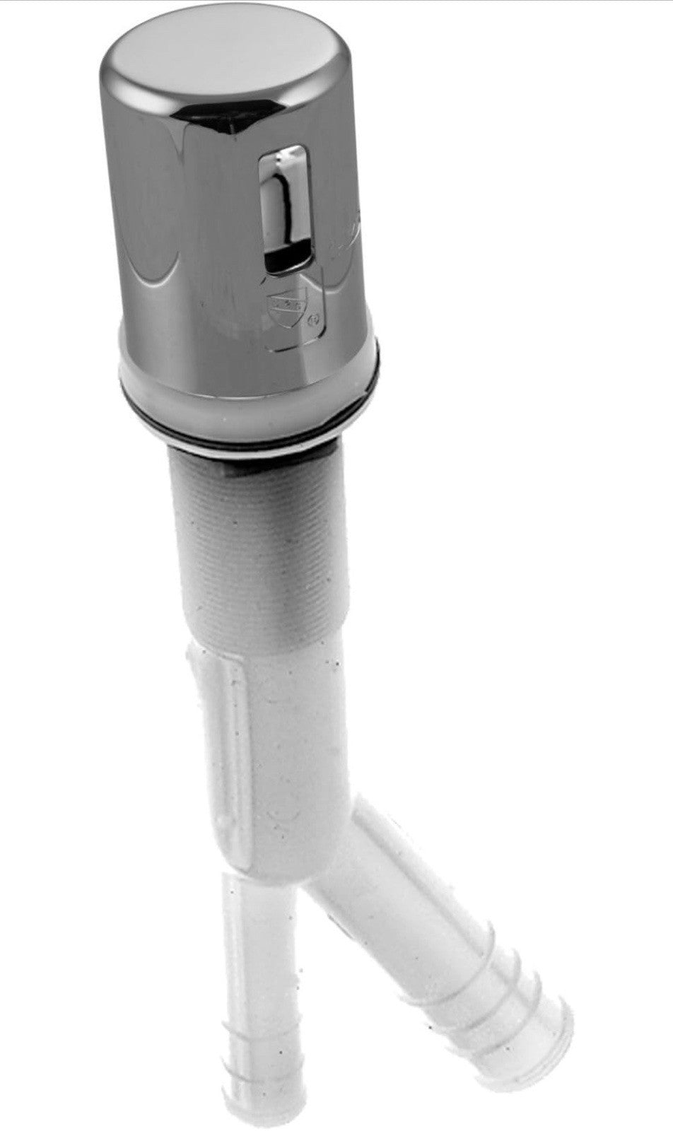 Chrome Dishwasher Air Gap Cover – 8.67" x 2.28" x 1.8" Universal Fit
