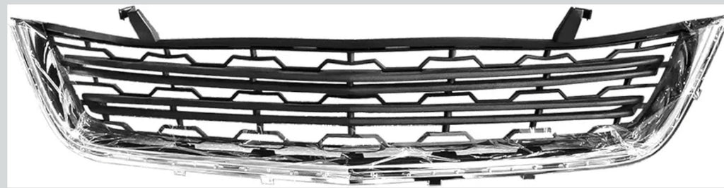 Front Bumper Lower Grille with Chrome Molding For 2013-2017 Che-vy Traverse LS