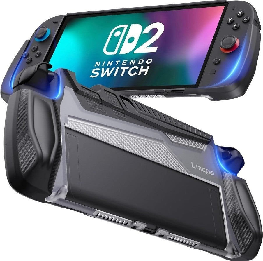 Dockable Case for Nintendo Switch 2 2025 7.9 Inch TPU Grip Protective Cover