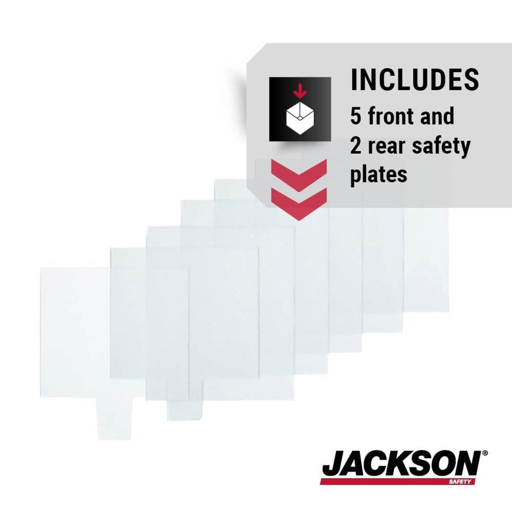 Jackson Safety SureWerx 22606 5x2 Clear Lens Kit for Nexgen ADF 3-in-1 Helmet