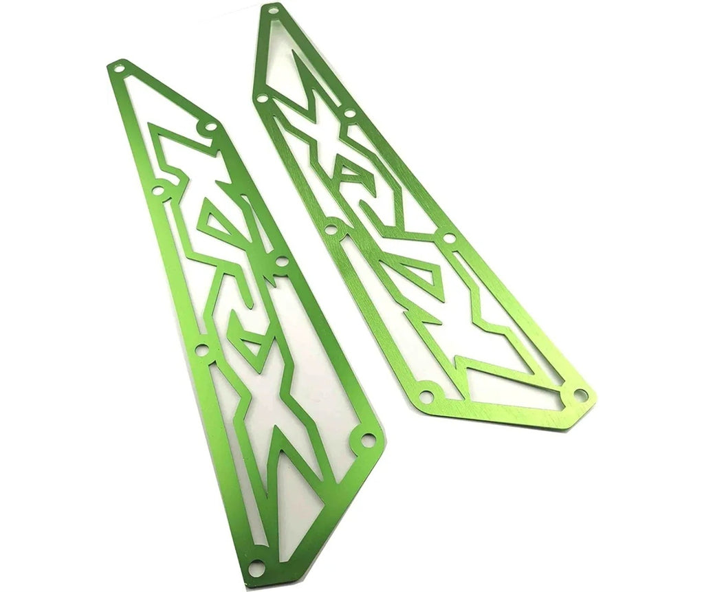 Kawasaki KRX 1000 Frog Skin Air intake Covers Anodized Aluminum Green High Quali