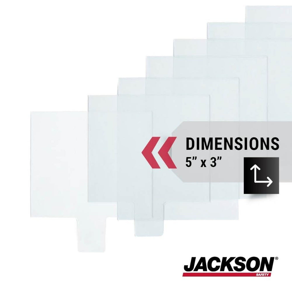 Jackson Safety SureWerx 22606 5x2 Clear Lens Kit for Nexgen ADF 3-in-1 Helmet