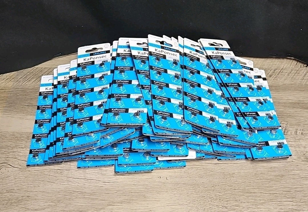 570Pcs AG3 LR41 Batteries 392 384 192 1.5V Alkaline Button Coin Cell Battery