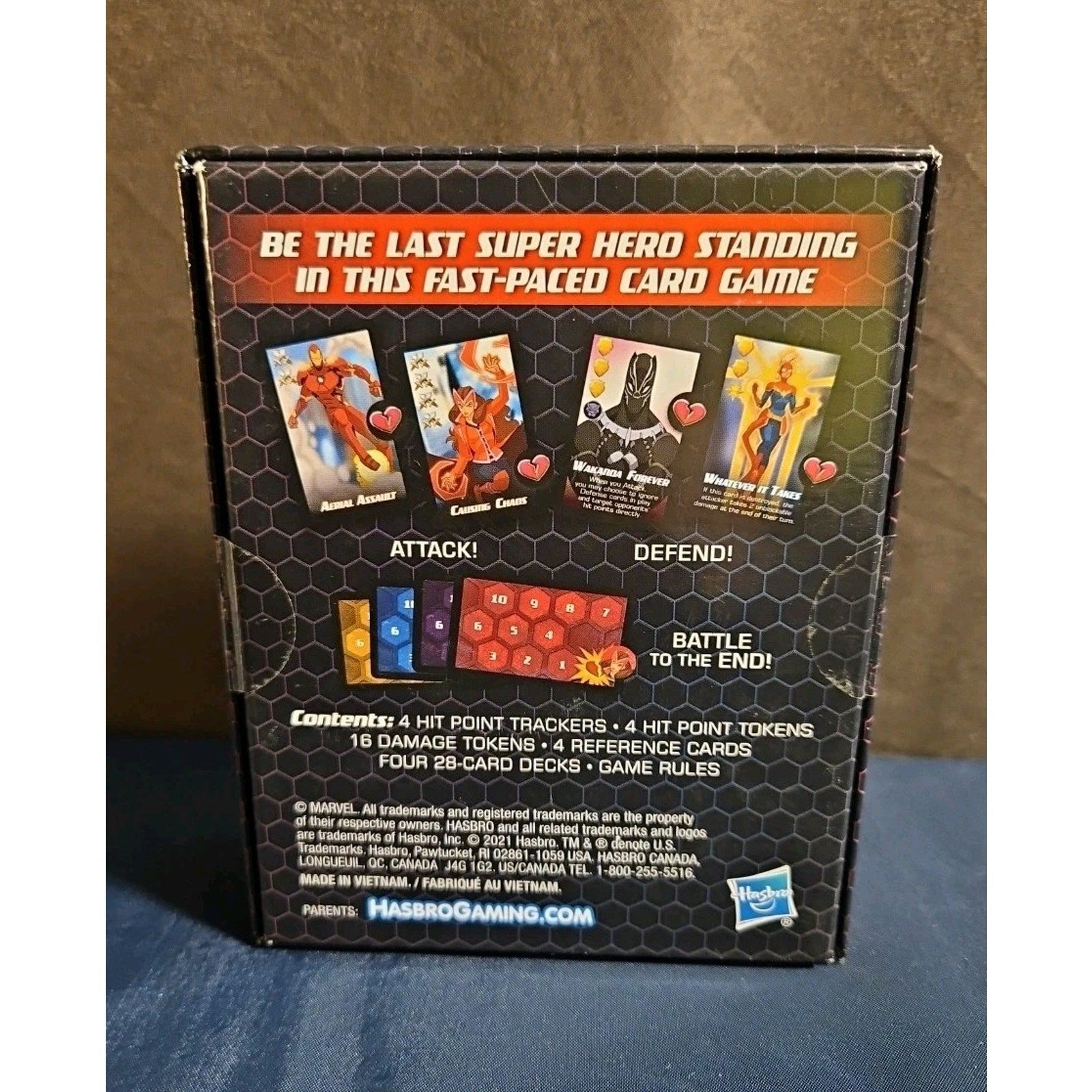 Marvel Mayhem-Card Game, Featuring Super Heroes, Fun Game for Marvel Fans Age...