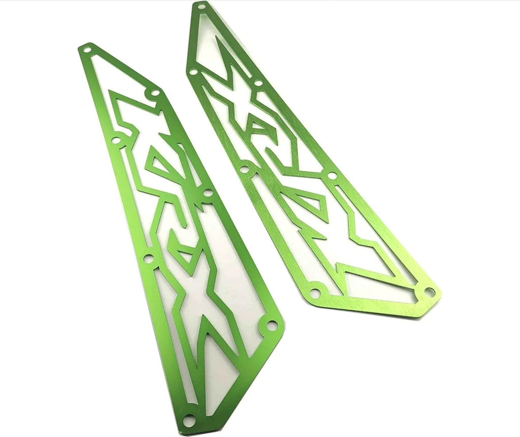 Kawasaki KRX 1000 Frog Skin Air intake Covers Anodized Aluminum Green High Quali