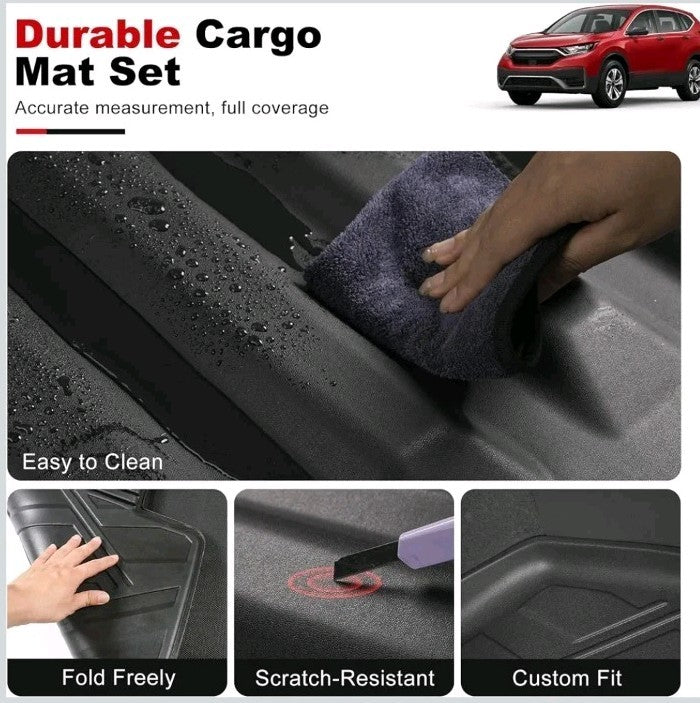 Rear Trunk Cargo Mat Liner For Acura RDX 2019-2026 All Weather