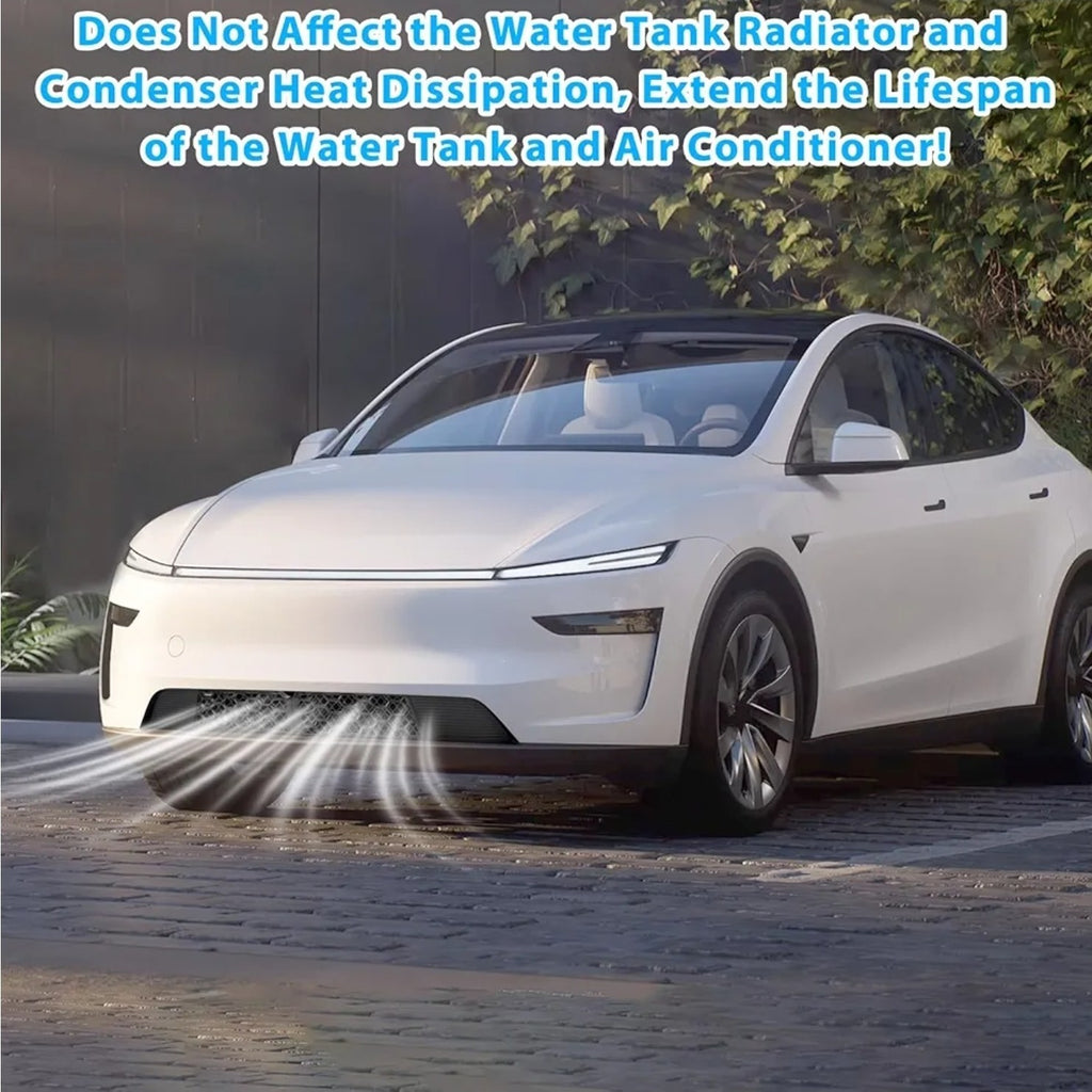 For 2025 2026 Tesla New Model Y Juniper Front Grill Mesh Insert Air Inlet Vent