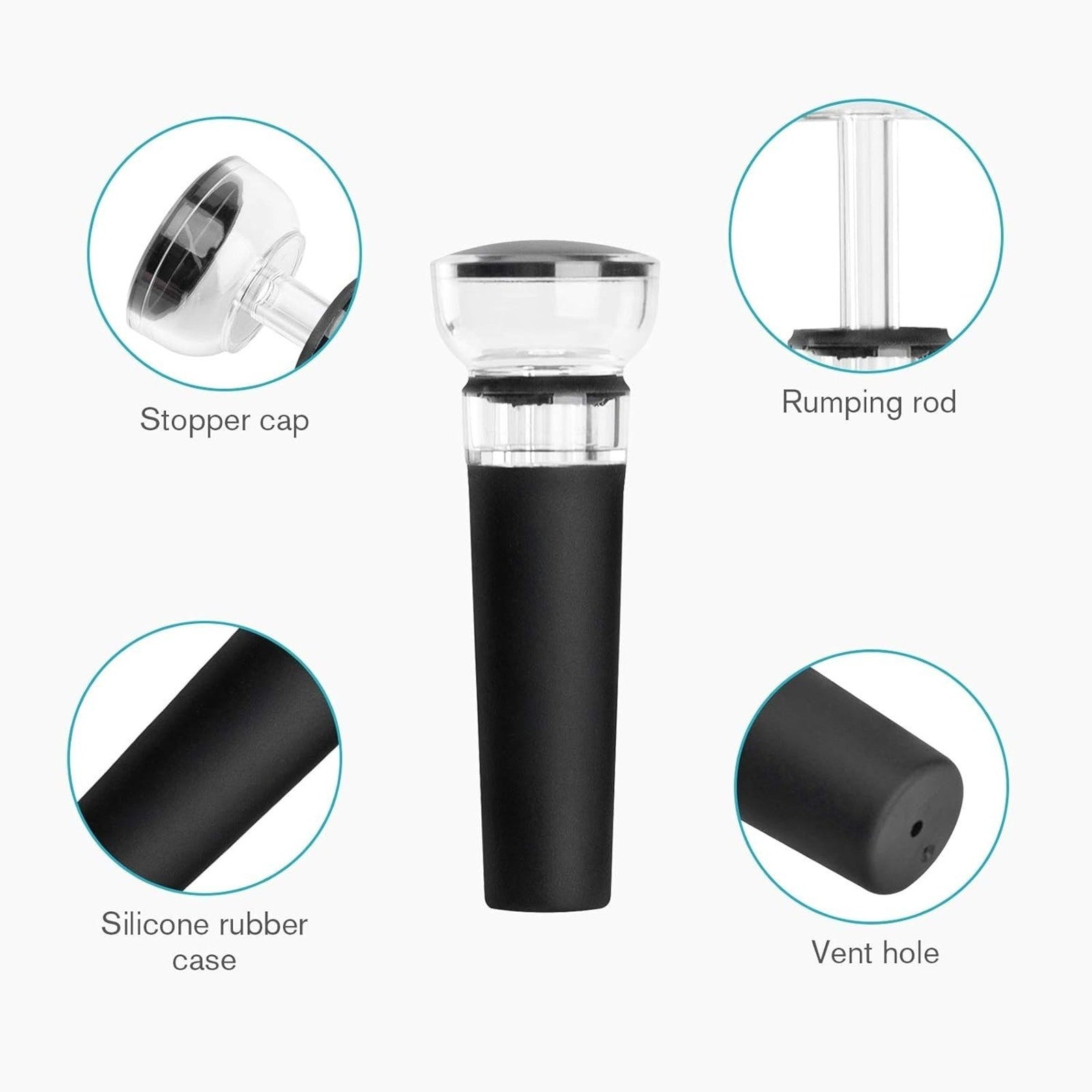 Vatalley Wine Stopper Set of 2