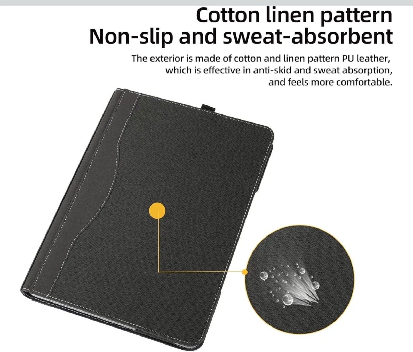 For Microsoft Surface Laptop Studio 2/1 Luxury PU Leather Protective Case Cover