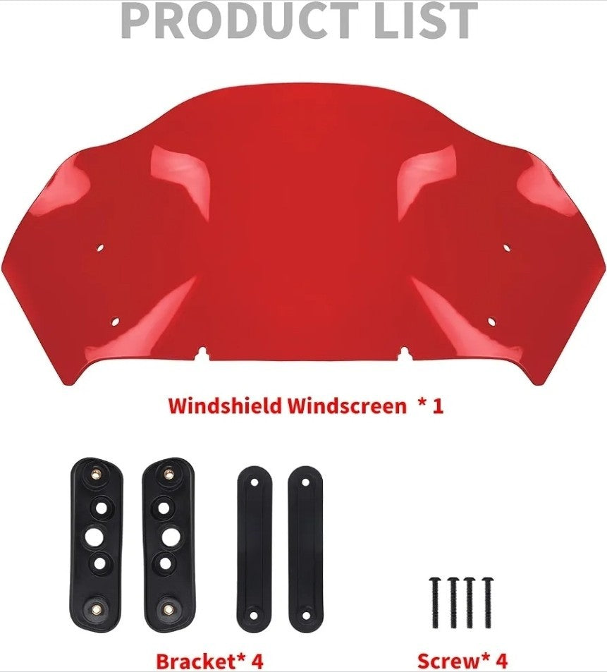 Fit for Harley CVO Street Glide Ultra FLHRXSE FLHX FLHXU 2023-2025 Windshield