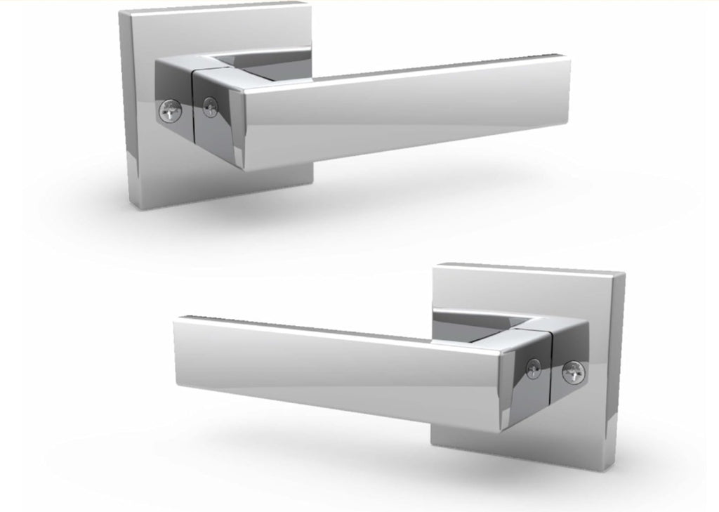 Mega Handles Pack of 8 Door Lever Dummy Lever Door Handle for Closets French NOB