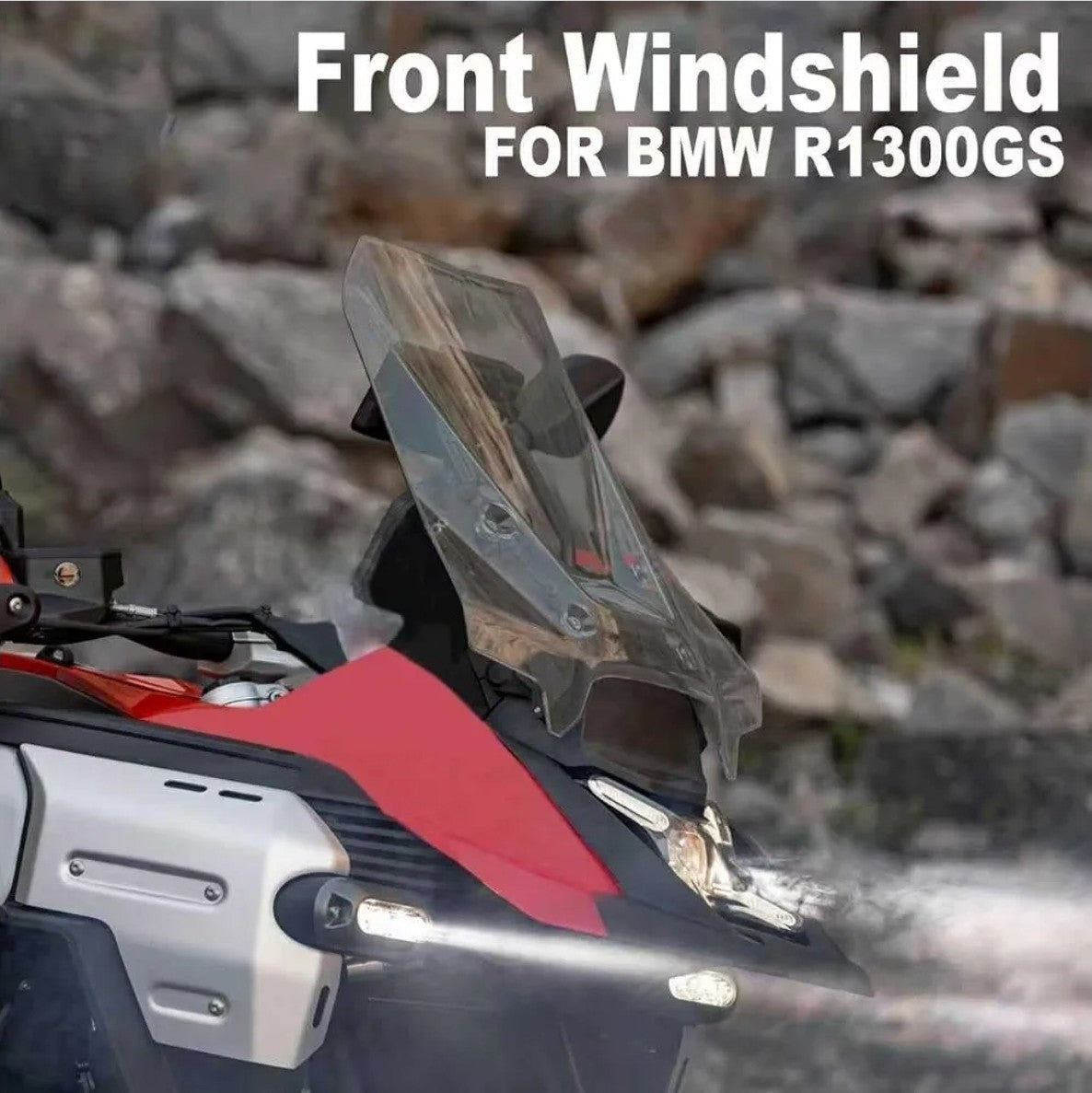 WindScreen Windshield Screen Deflector For BMW R1300GS Adventure 2023 2024