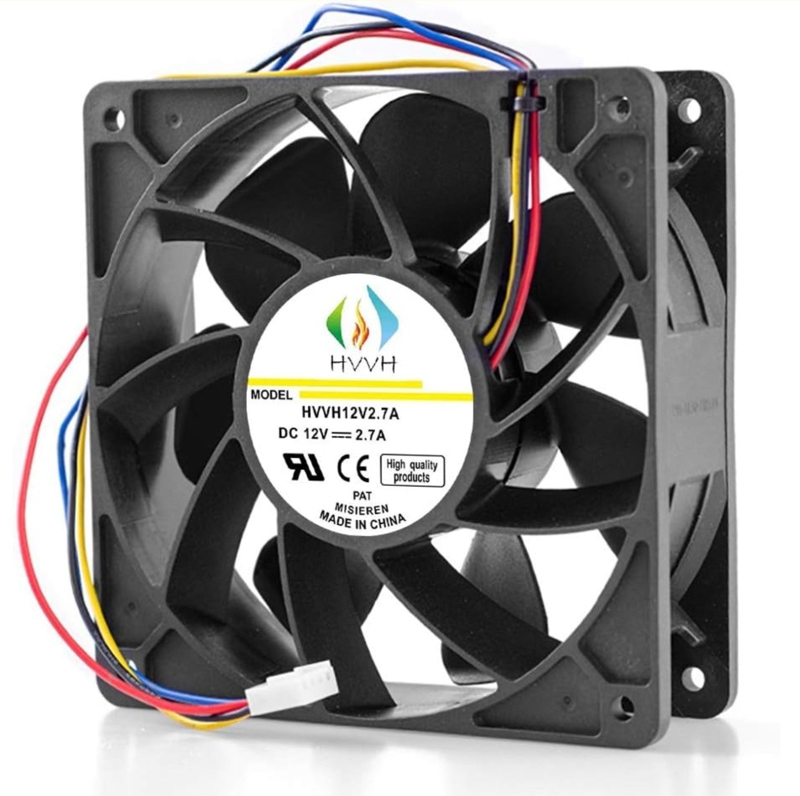 Antminer Bitmain S7 S9 L3 D3 V9 T9 6000RPM Cooling Fan Replacement 12V 4-Pin Fan
