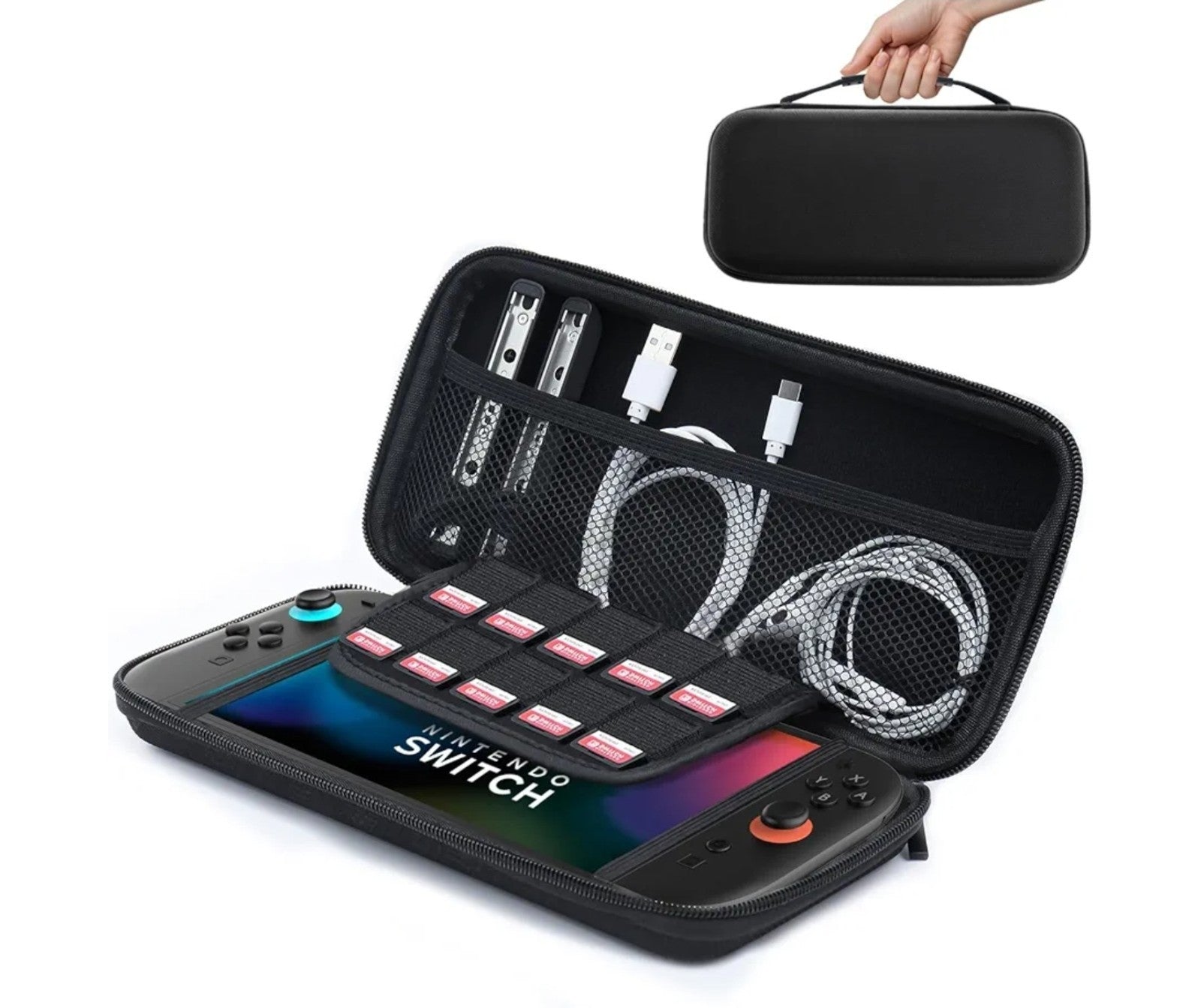 Hard Shell Travel Bag Cover Portable Carrying Case for Nintendo Switch 2 2025