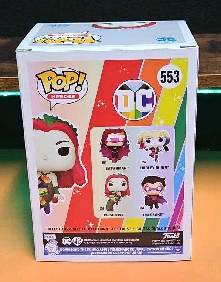 Funko Pop Heroes: Pride - Poison Ivy - DC Comics - Collectable Vinyl Figure - Gi